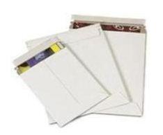 White Self-Seal Booklet Style Paperboard Mailers